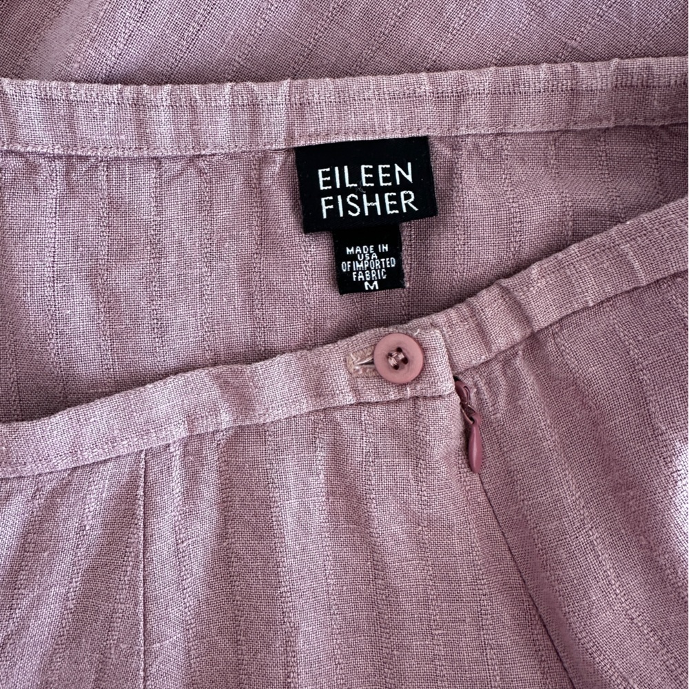Vintage Eileen Fisher Linen Skirt